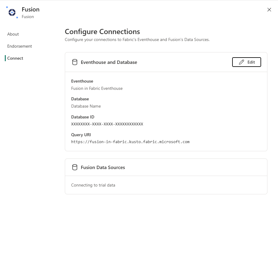 Fabric Workload Settings
